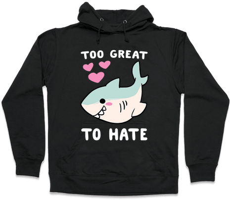 Too Great To Hate - Slytherin Hoodie (484x484), Png Download