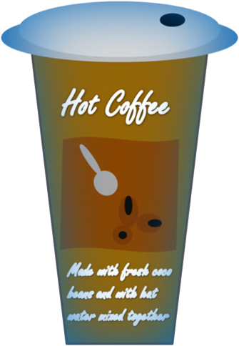 Coffe Fresh Blue - Photograph (335x484), Png Download