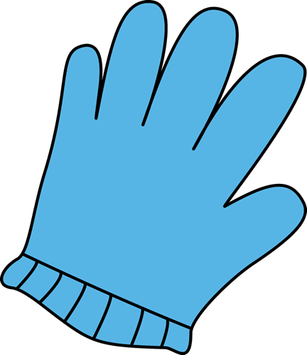 Glove Clip Art - Glove Clipart (432x500), Png Download