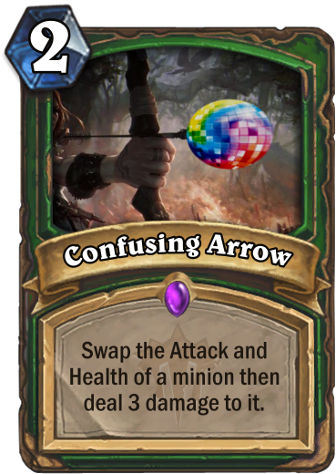 Being Shot With A Disco Ball Is Indeed Quite Confusing - Curse Of Weakness Hearthstone (400x543), Png Download