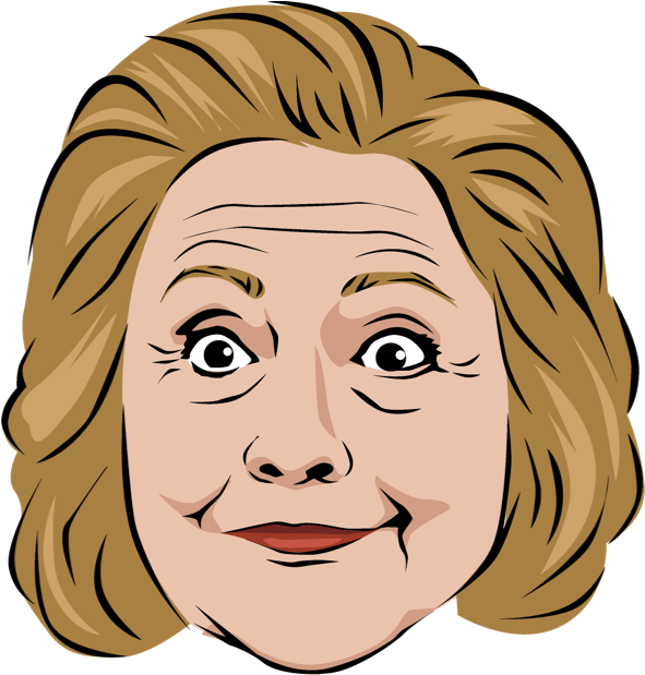 Celebmoji Politics Stickers Trump, Clinton, Obama Messages - Barack Obama (618x618), Png Download