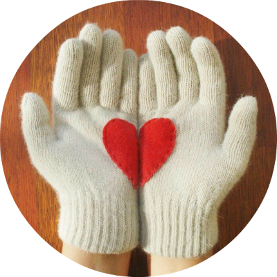 I'm Noelle - Găng Tay Trái Tim (400x400), Png Download