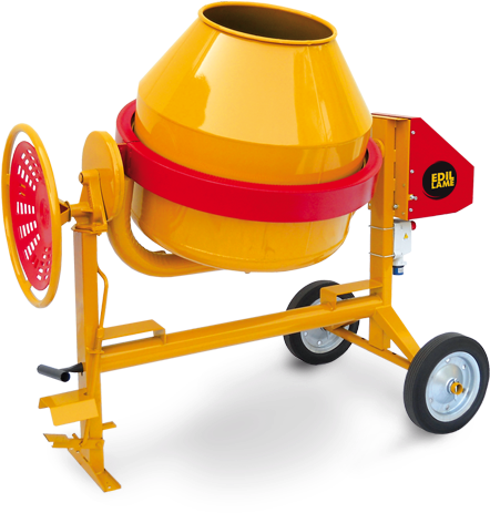 The Classic Concrete Mixer - Betonniere Electrique 165 Litres (471x471), Png Download