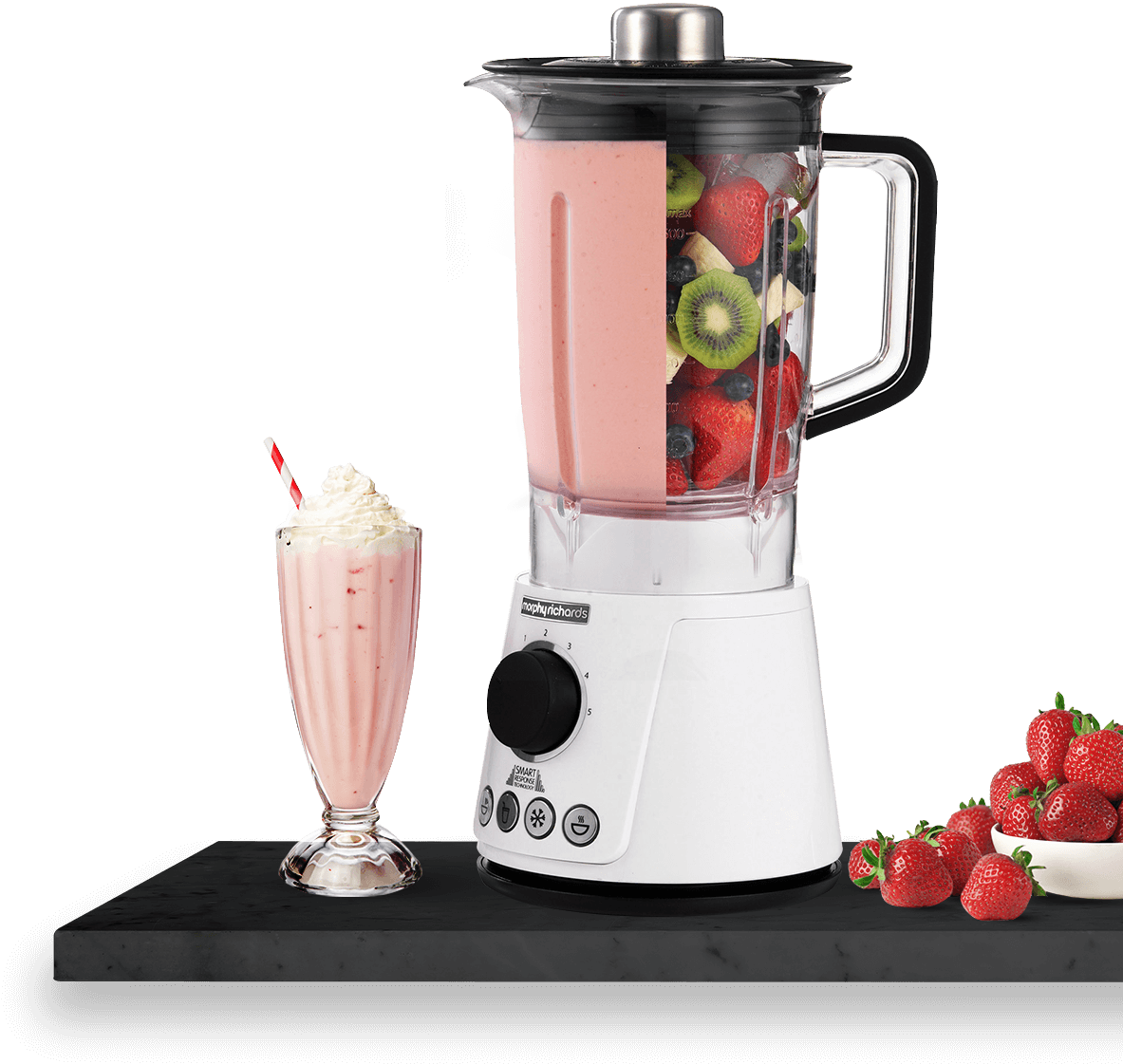 Total Control Table Blender - Morphy Richards Total Control Table Blender (1192x1130), Png Download