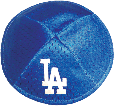 Svg Freeuse Download Mlb Pro Kippah La Dodgers - Jewish Cubs Fan (500x500), Png Download