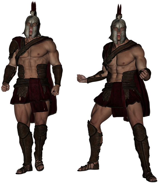 Centurion, Warrior, Fantasy, Soldier, Greek, Roman - Breastplate (720x720), Png Download