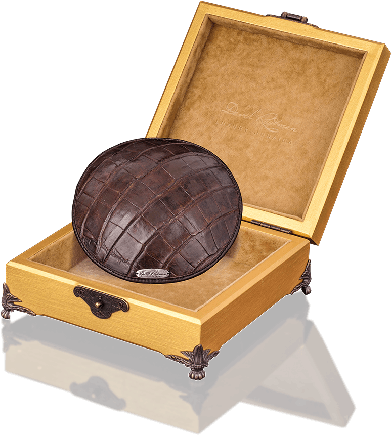 Kippah Crocodile «classic»<br> Black Brown - Kippah (1000x1000), Png Download