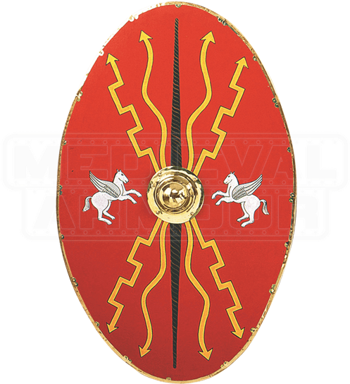 Roman Centurion Shield - Roman Auxiliary Cavalry Shield (550x550), Png Download