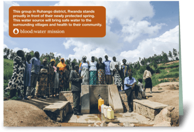 Rwanda Greeting Card - Mission Rwanda (424x349), Png Download