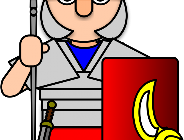 Roman Soldier Clipart - Roman Soldier Png Gif (640x480), Png Download