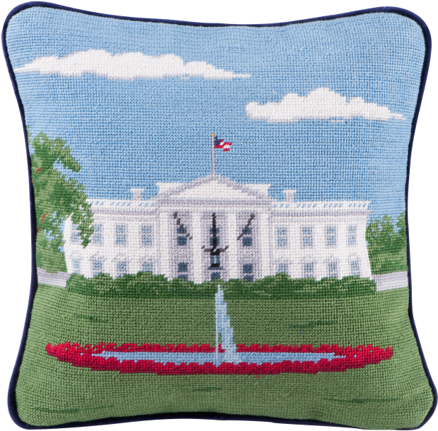 More Views - White House Pillow (700x700), Png Download