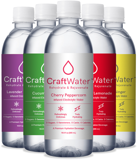 Craftwater Official Site - Premium Bottled Waters (620x800), Png Download