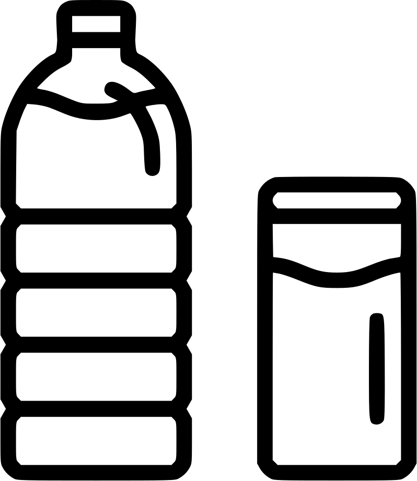 Complimentary Bottled Water - Water (850x981), Png Download