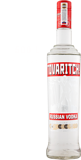 Tovaritch Vodka Comes In Different-sized Bottles Thoughtfully - Vodka (335x523), Png Download