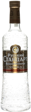 Russian Standard Regular - Russian Standard Vodka Gold 750ml (384x480), Png Download