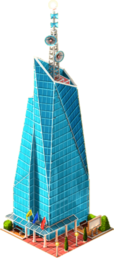 Bank Of America Tower - Bank Of America Tower Png (368x832), Png Download