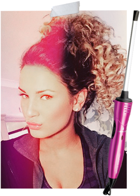 Sam Faiers' Wicked Curls - Lee Stafford Chopstick Curls (325x415), Png Download