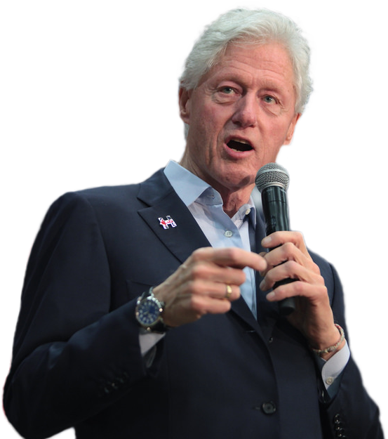 The World Has A Moral Imperative To Help Island Nations - Transparent Bill Clinton (1600x650), Png Download