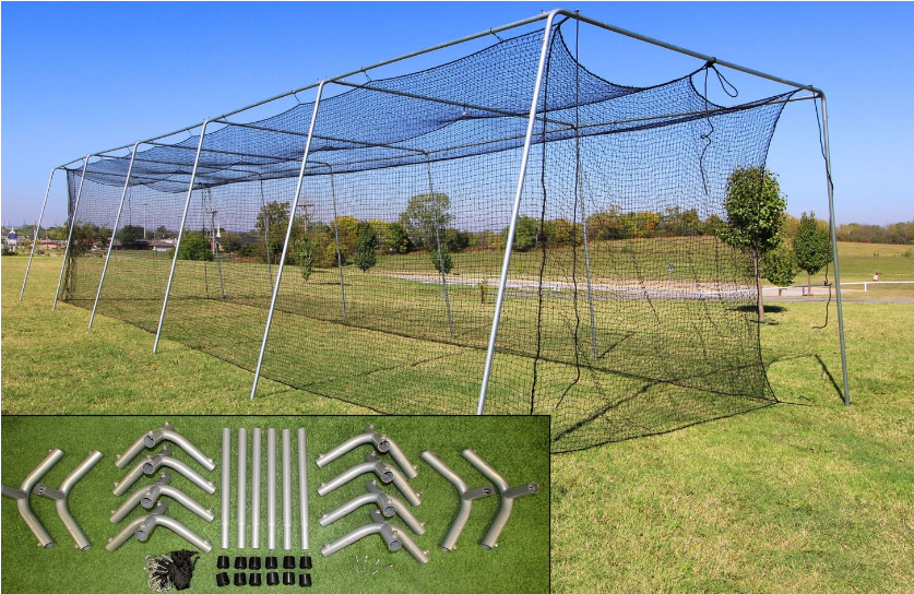 Cimarron - Backyard Batting Cage Grass (836x836), Png Download