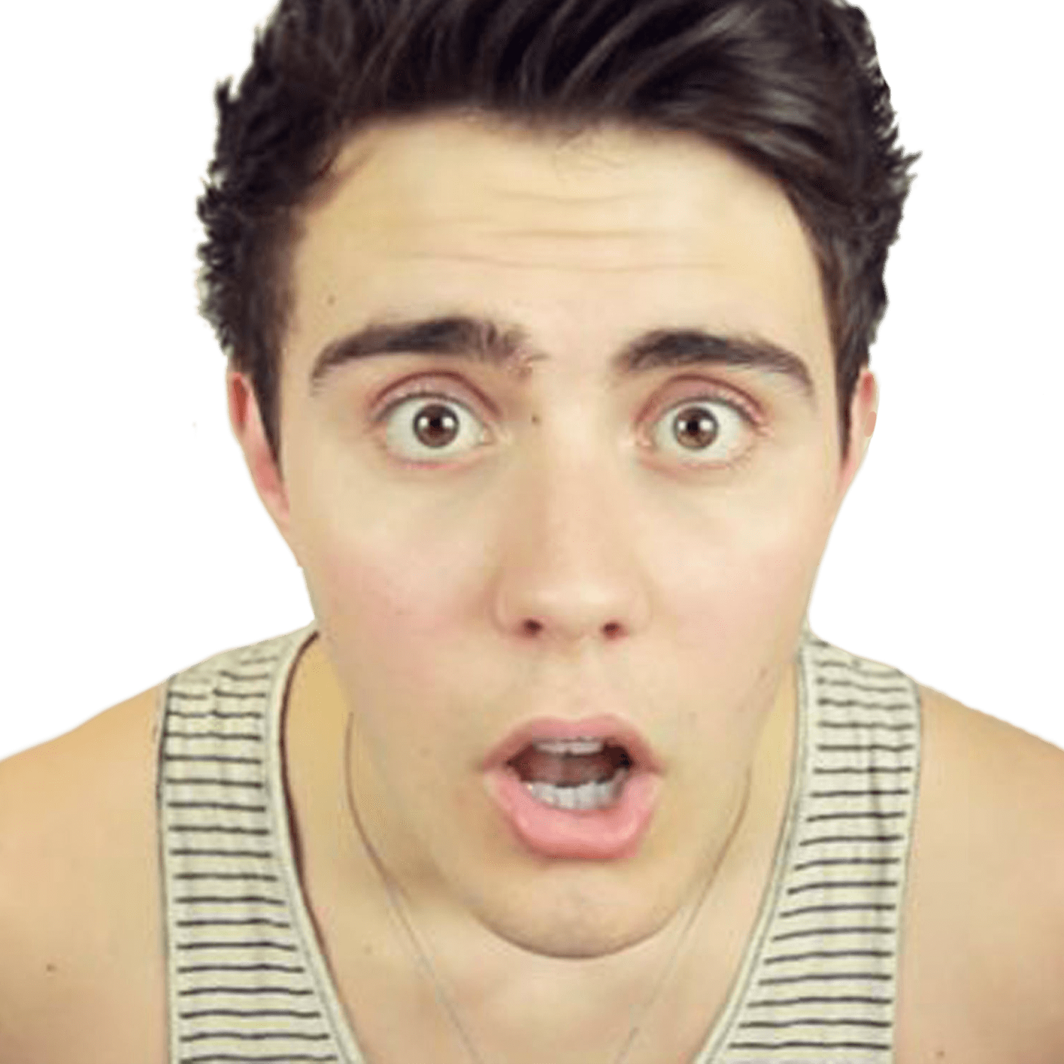 Alfie Deyes Surprised - Pointless Blog (1500x1500), Png Download