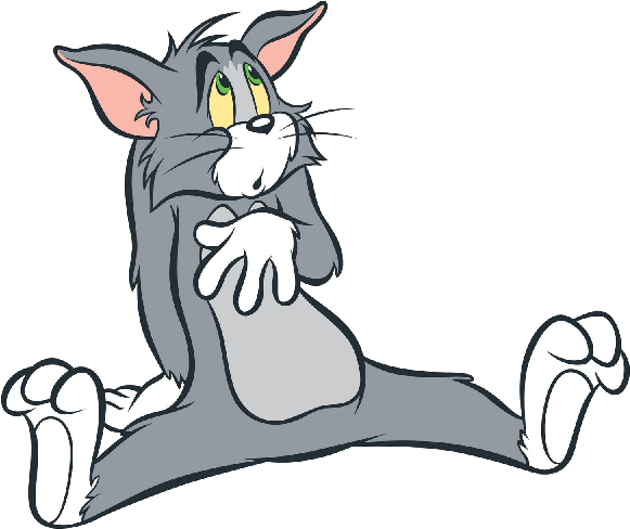 Surprised Tom Png Image - Tom And Jerry Png (600x600), Png Download