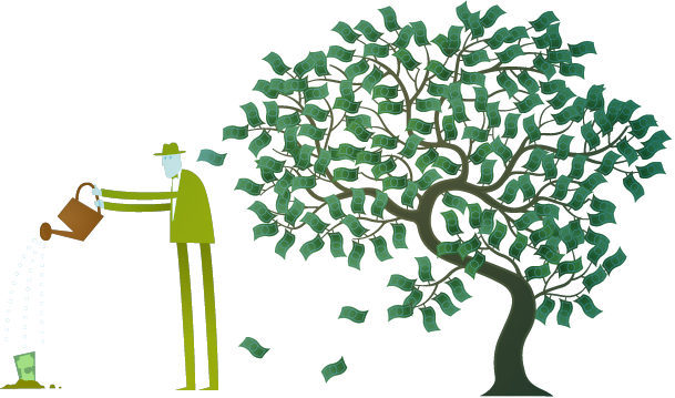 Investing- As Simple As Spuds - Your Money Milestones: A Guide To Making Your Life (609x359), Png Download