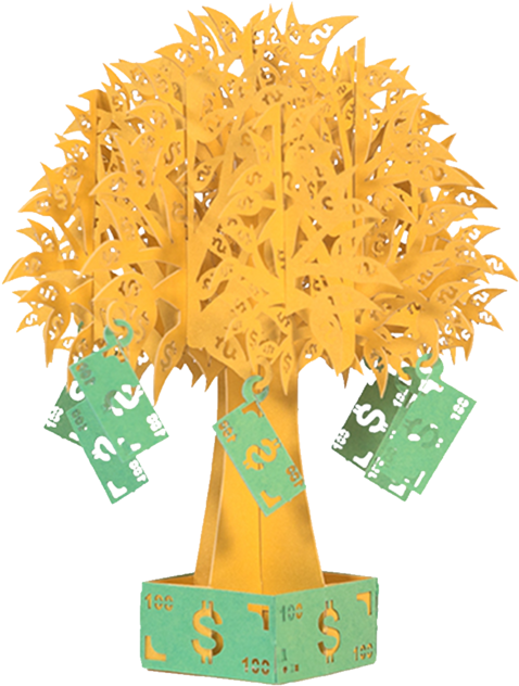 Money Tree - Moneytree (1280x720), Png Download