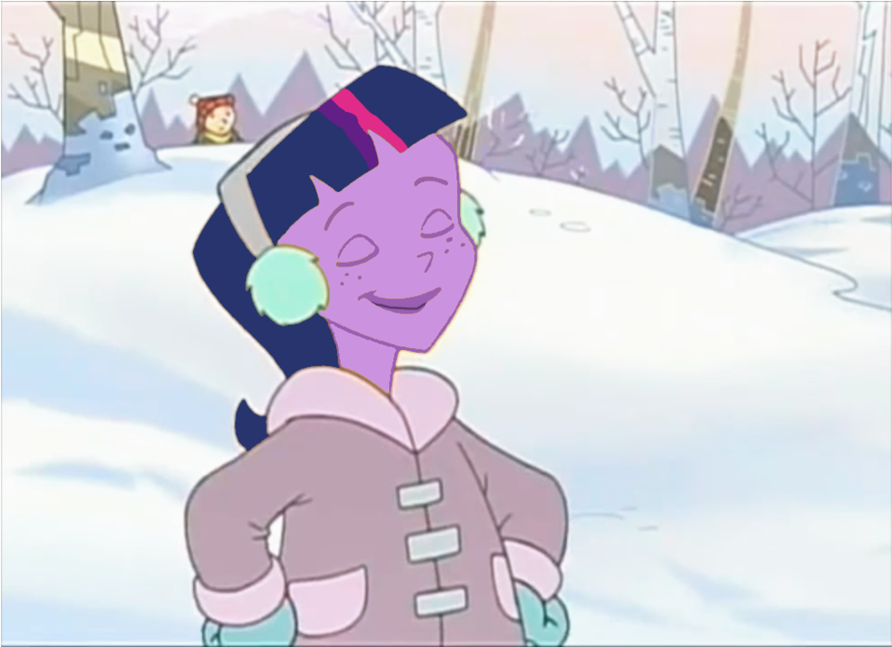 Clothes, Earmuffs, Edit, Eyes Closed, Freckles, Human, - Legend Of Frosty The Snowman Sara (1280x720), Png Download
