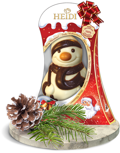 Heidi Cool Santa 110g (430x500), Png Download