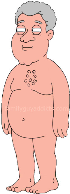 Naked Bill Clinton (240x659), Png Download