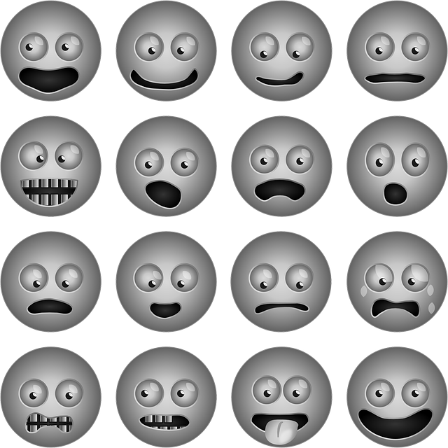Smileys, Icons, Iconset, Faces, Happy, Sad, Surprised - Red And White App Icons (640x640), Png Download