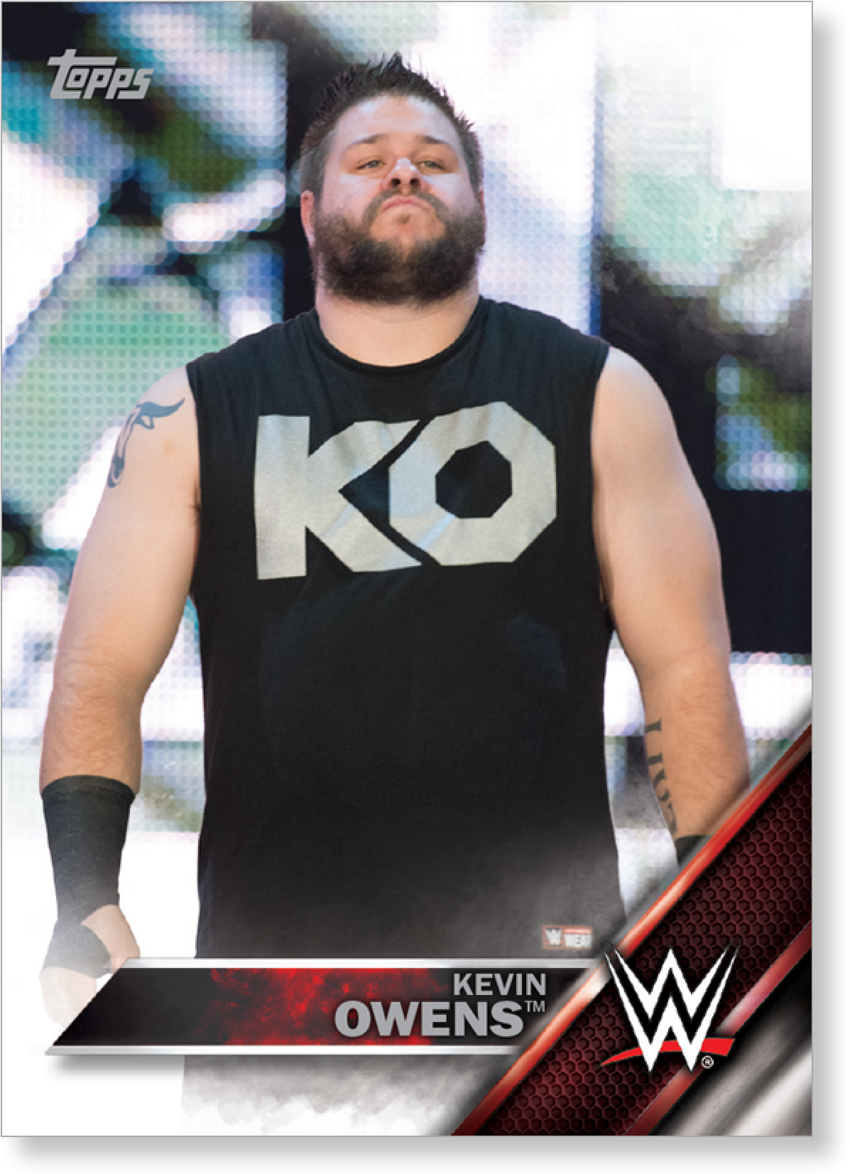 Kevin Owens Card (2000x2000), Png Download