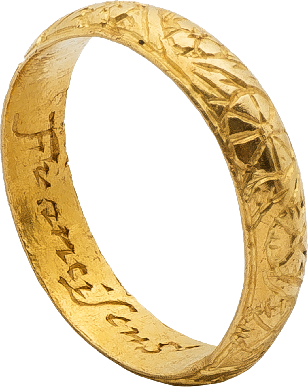 Gold Ring Franciscus South Miles - Gold (1069x1340), Png Download