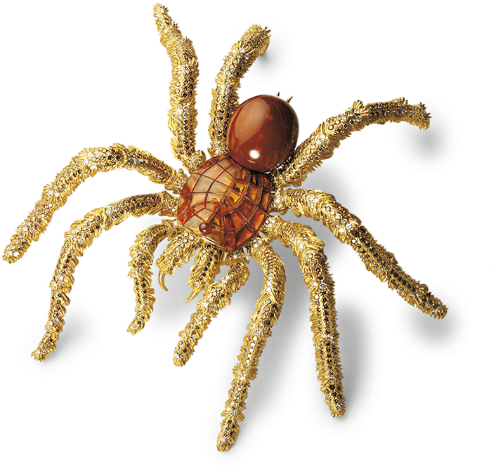 Hemmerle's Spider Brooch With Sapphires And Conch Pearl - Hemmerle (800x800), Png Download