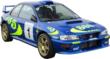 Subaru Impreza Rally 97 (500x300), Png Download