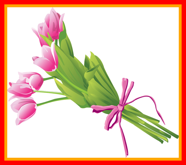 Fascinating Of Bouquet Flowers Clip Art Pic For Clipart - Flowers Clipart Png Transparent (650x574), Png Download