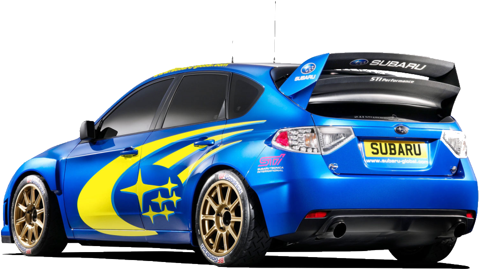 Subaru Impreza Wrc Photo Subaruimprezawrc - Happy Birthday Car Subaru (1024x768), Png Download
