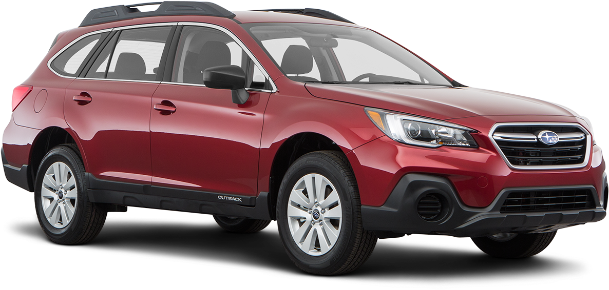 2018 Subaru Outback - Red Outback 2018 (1520x591), Png Download