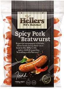 Heller's Bratwurst (375x429), Png Download