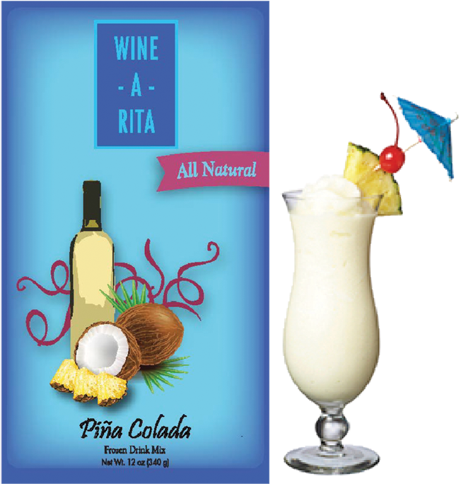 Wine Pina Colada (700x700), Png Download