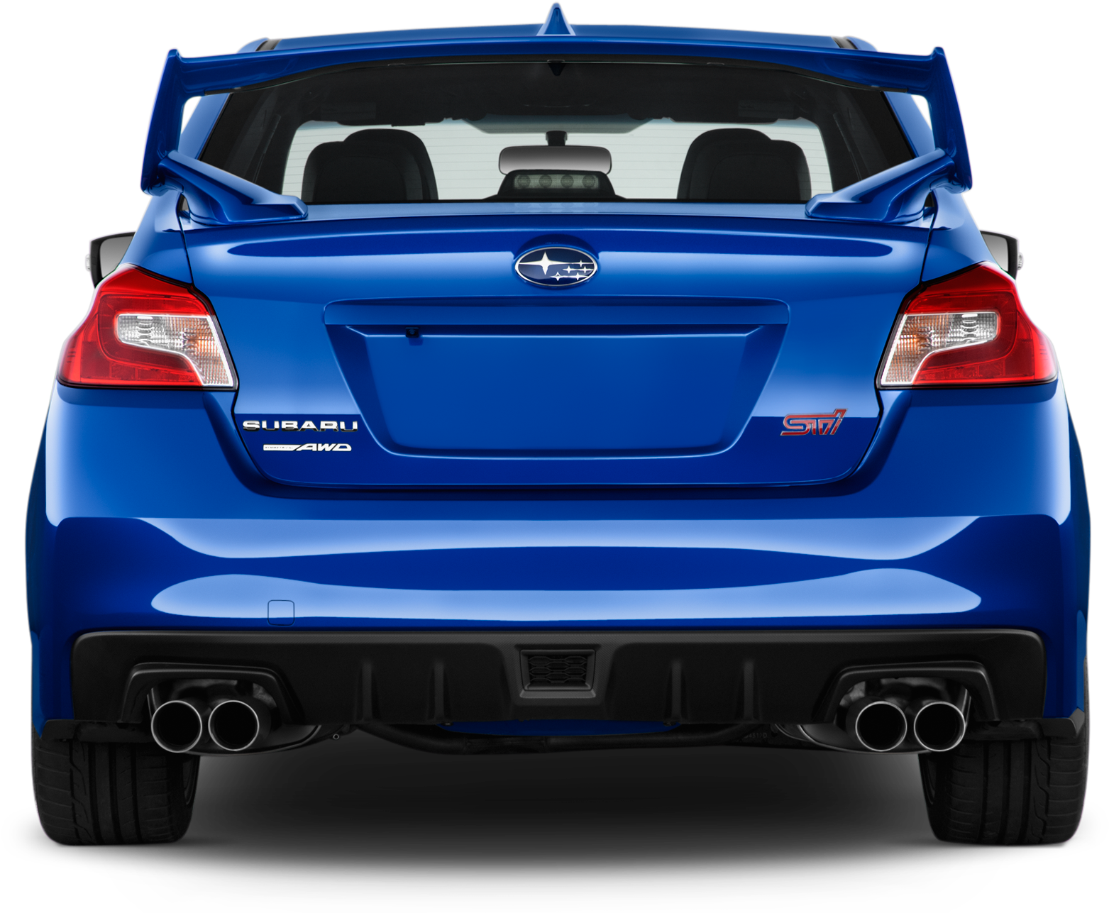 19 - - 2016 Subaru Sti Rear View (2048x1360), Png Download