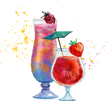 Party Drinks Needn't Be A Choice Between Decadent Pina - Illustration (640x359), Png Download