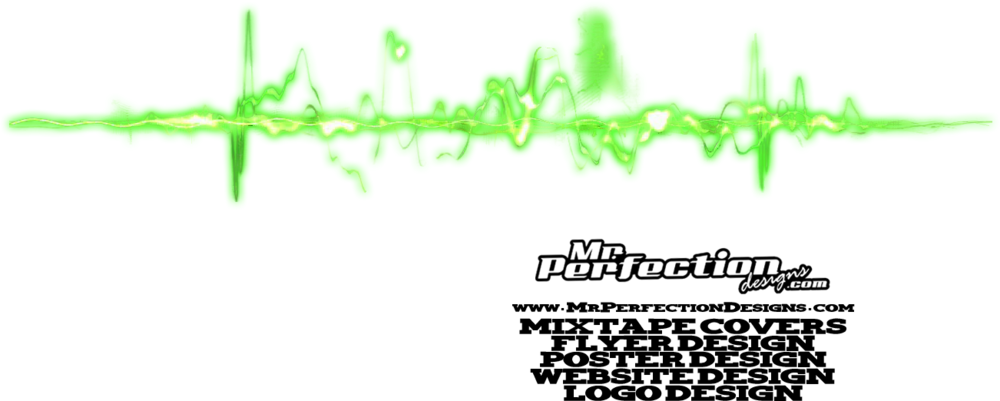 Green Glow Line Mrperfection - Red (1000x401), Png Download