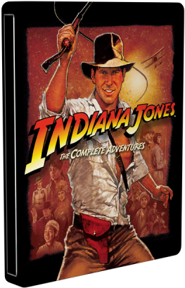 Indiana Jones : L'int-grale Blu-ray (1000x1000), Png Download