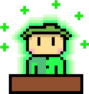 Green Glow© - Illustration (400x370), Png Download