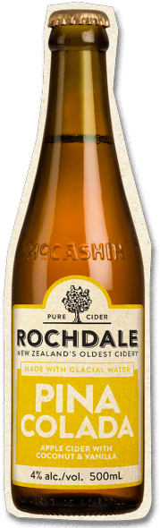 Pina Colada - Rochdale Classic Apple Cider (205x590), Png Download