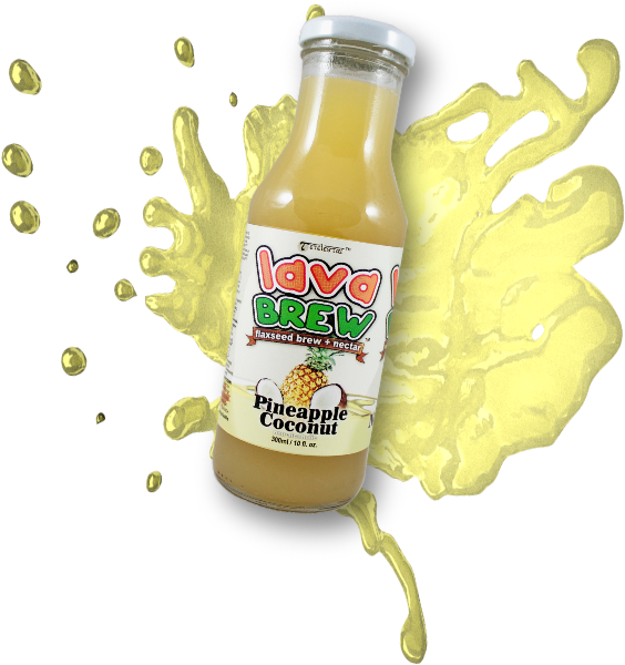 You Can Just Blend "lava Brew™" Piña Colada With Some - Fuzzy Navel (585x626), Png Download