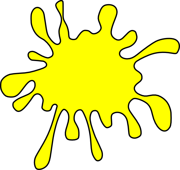 Download Clipart Freeuse Download Splatter Yellow Clipart PNG Image