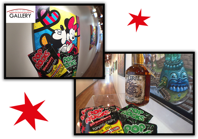 Los Colores De Las Obras Expuestas Encajan Con Los - Pop Rocks (700x504), Png Download