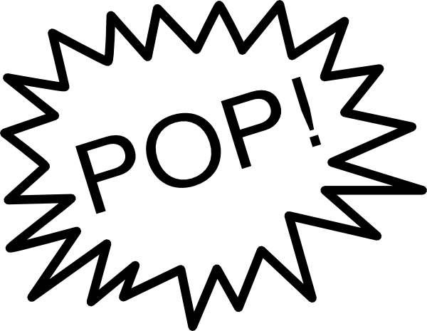 Pop Art Clipart Crash (600x465), Png Download